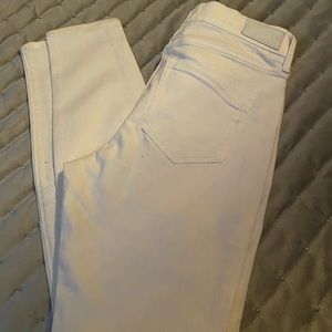 White Express Jeans (leggings mid ride) Sz 4R